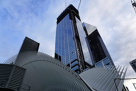 Low Angle View of Skyscrapers Against Sky thumbnail