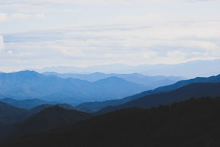 aerial photography of mountain thumbnail