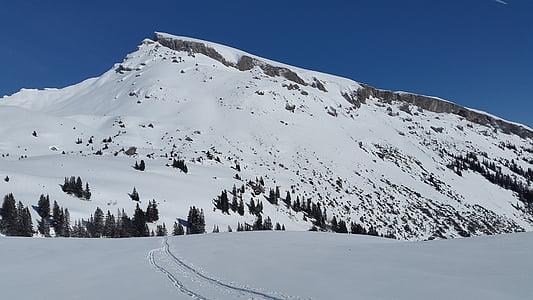 mountain coated with ice thumbnail