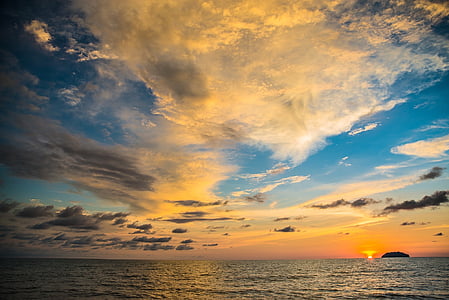 coastal seas during sunset thumbnail