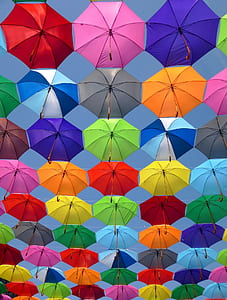 assorted-color umbrella lot thumbnail