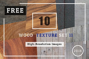 10 Wood Textures Set