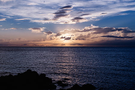 light, sea, dawn, nature thumbnail