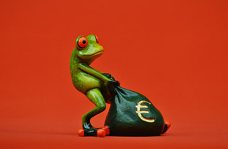 green frog ceramic vase thumbnail