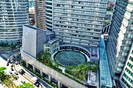 City Building on Birds Eye View Photography during Daytime thumbnail