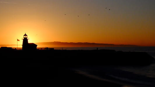 Time Lapse Photography of Lighthouse thumbnail