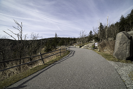 Clingman's Dome Trail Path in Great Smoky Mountains National Park, Tennessee thumbnail