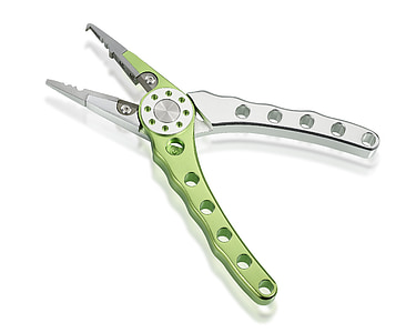 green and gray cutting pliers thumbnail