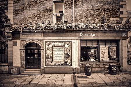 greyscale photo of building thumbnail