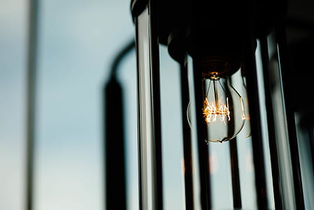 shallow focus photography of incandescent bulb thumbnail