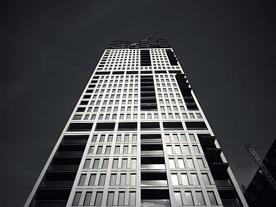 black-and-white, building, architecture, skyscraper thumbnail