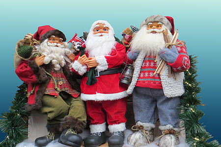 Santa Claus ceramic figurines thumbnail