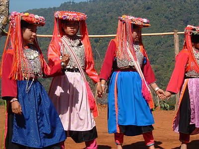 girls dancing with costumes at daytime thumbnail