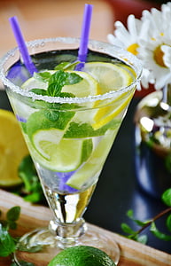 lemon in clear glass thumbnail