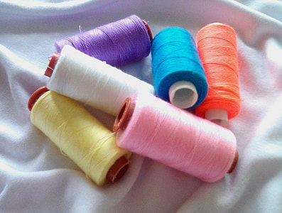 Coloring Sewing Threads Photo thumbnail