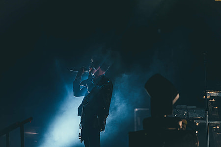 silhouette of man smoking thumbnail