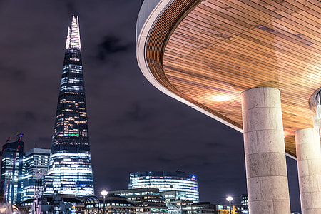 A slightly different compositional take on The Shard skyscraper in Central London thumbnail