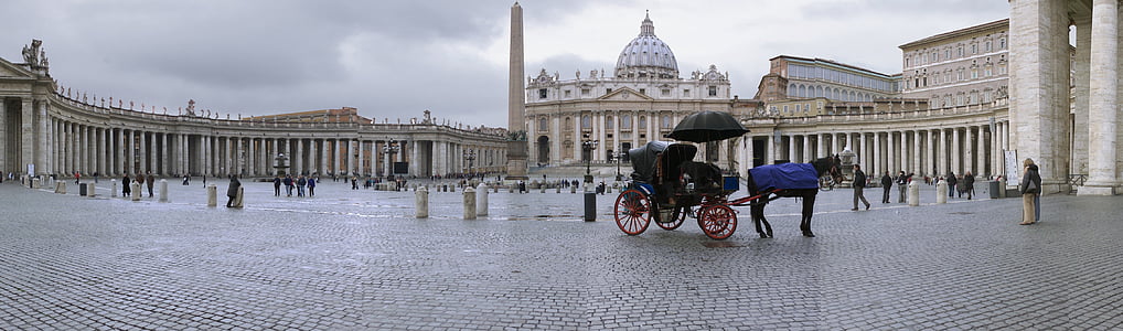 carriage beside concrete castle thumbnail