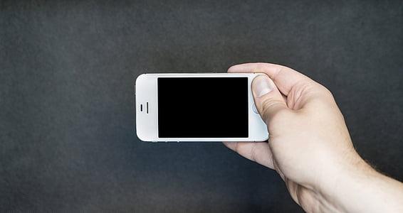 person holding white iPhone thumbnail