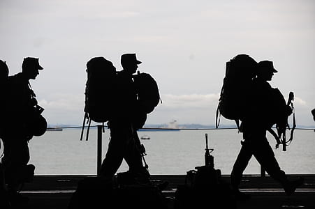Line of Soldiers Walkin thumbnail
