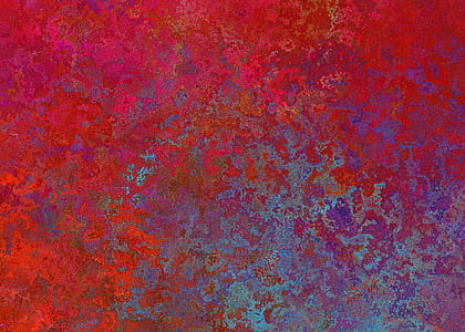 red and blue abstract painting 3D wallpaper thumbnail