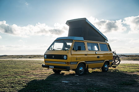 yellow Volkswagen Combi thumbnail