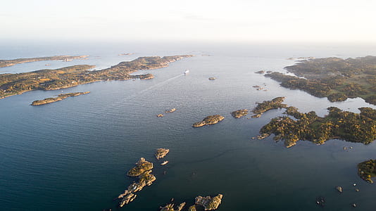 aerial view of body of water thumbnail