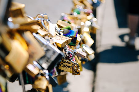 selective focus photo of locks thumbnail