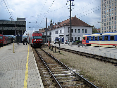 Krems Central Station in Austria thumbnail