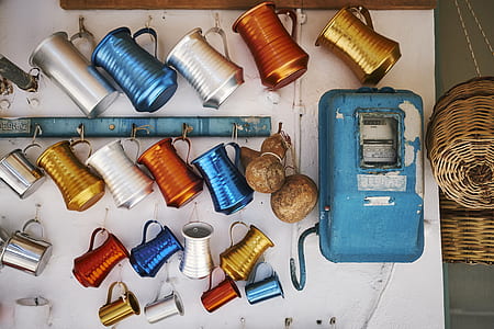 hanged assorted-color cup lot thumbnail