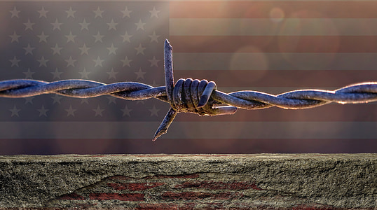 closeup photo of gray barbwire thumbnail