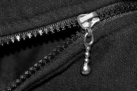 closeup photo of black zip-up top thumbnail