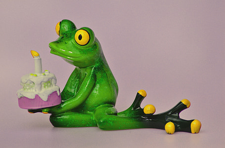 Kermit the Frog holding birthday cake thumbnail