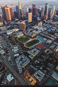 aerial view photography of skyscraper thumbnail