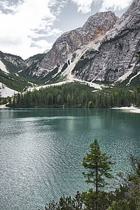 mountain near lake thumbnail