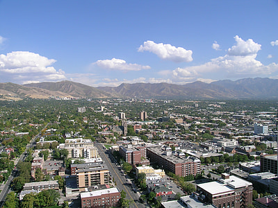 aerial photography of buildings thumbnail