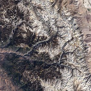 Kings Canyon National Park from Space thumbnail