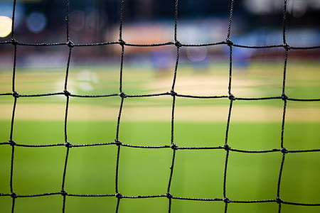 selective focus photography black goal net thumbnail