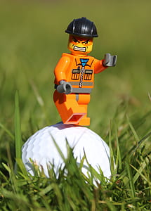 orange Minecraft minifigure thumbnail