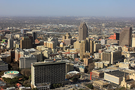 bird's-eye view photography of city thumbnail