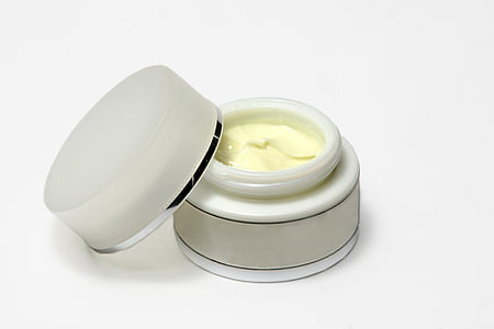 beige cream in white bottle thumbnail