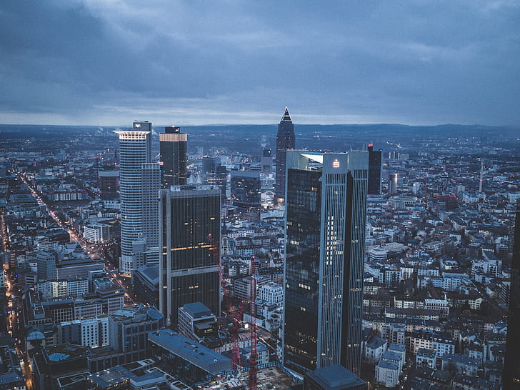 aerial view photography of city