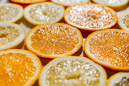 Oranges Lemons Slices Fresh thumbnail