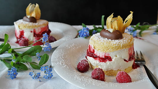 food, red, flowers, meal thumbnail