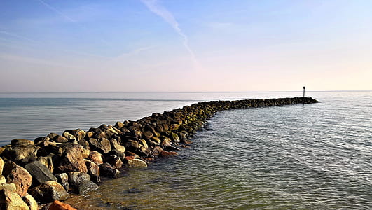 pile of stones on sea thumbnail