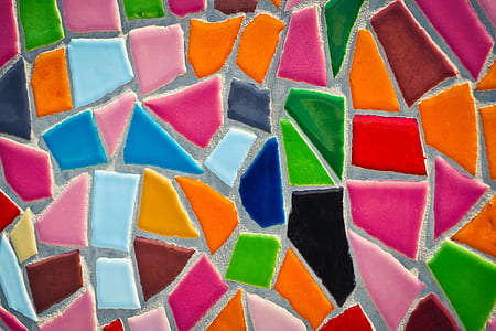 pink and multicolored tile graphics art thumbnail