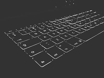 dark, laptop, technology, computer thumbnail