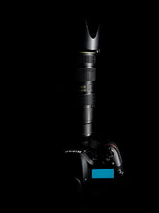 Top View Photo of Nikon Camera thumbnail
