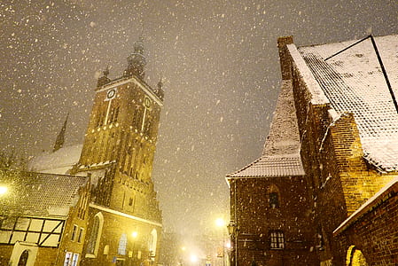cathedral during nighttime thumbnail