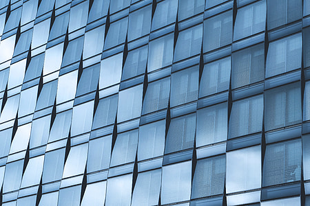 Windows on a glass office business building thumbnail